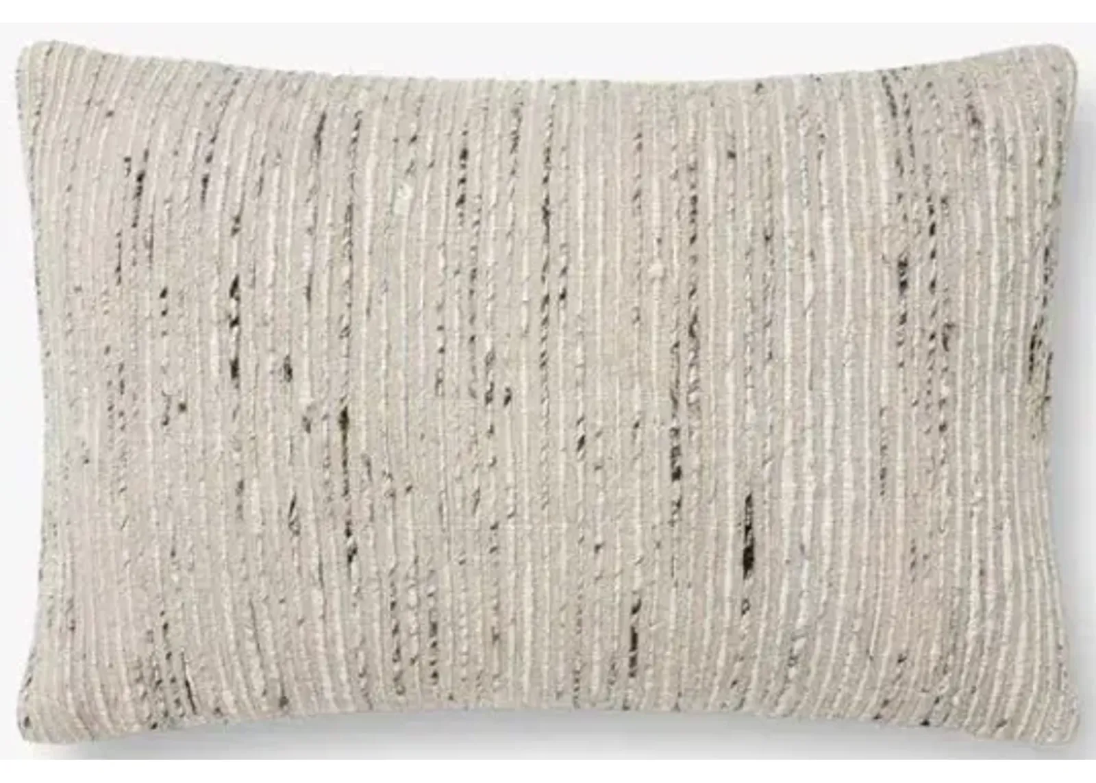 P0242 Silver/Multi 13"x21" Down Pillow