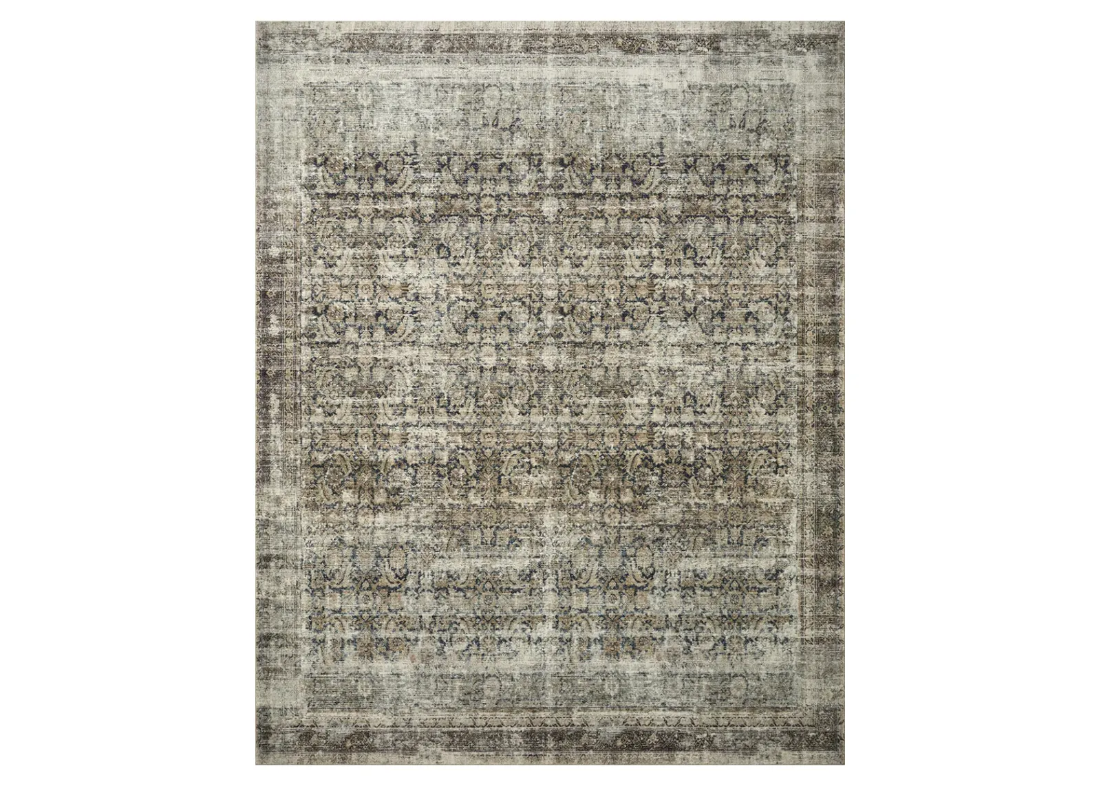 Morgan MOG-02 Navy / Sand 11''6" x 14''6" Rug by Amber Lewis