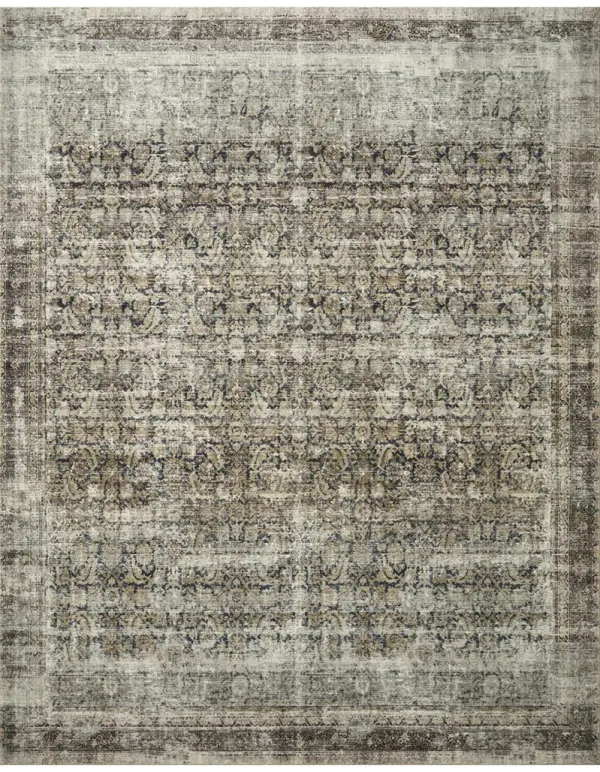 Morgan MOG-02 Navy / Sand 11''6" x 14''6" Rug by Amber Lewis