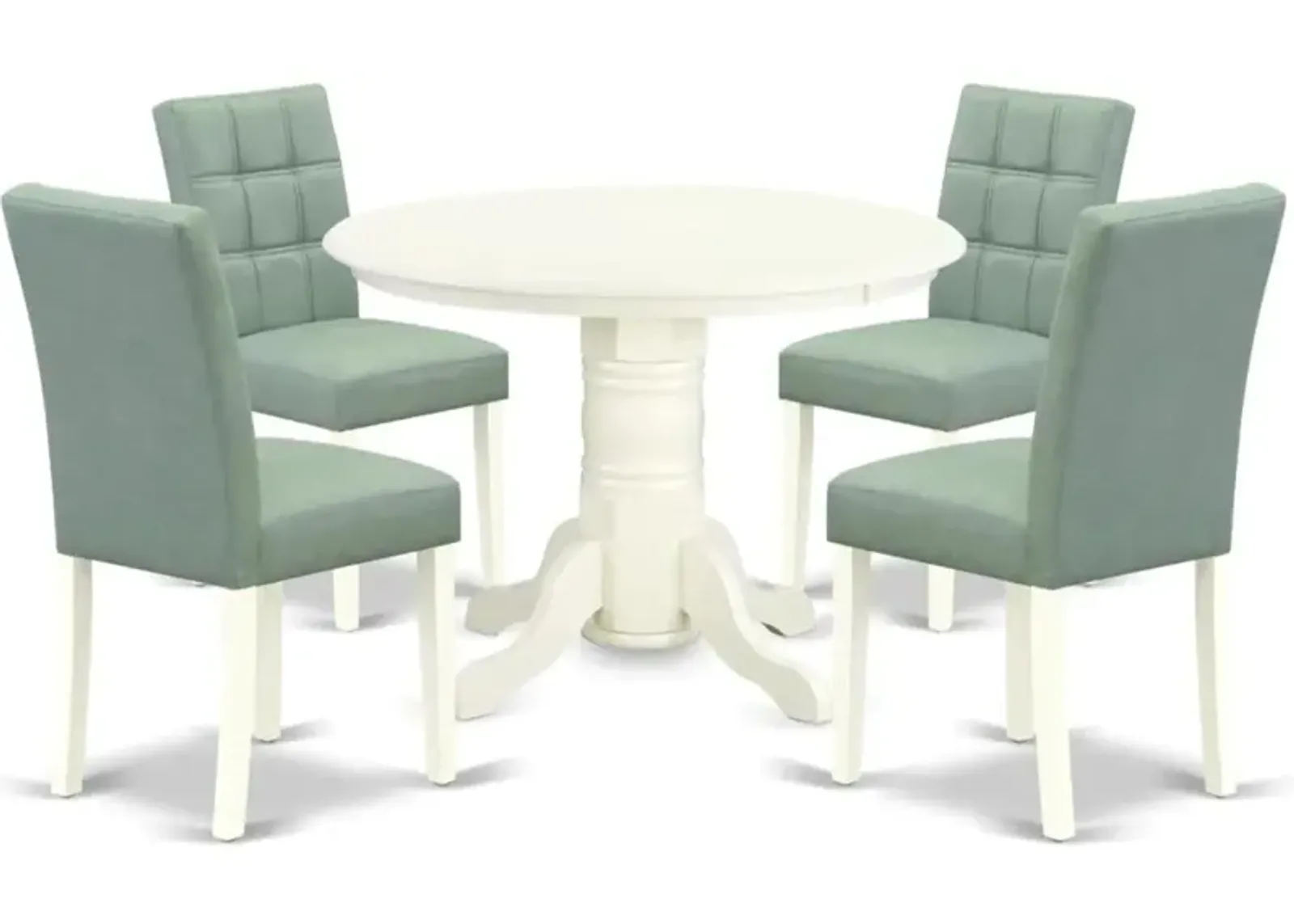 5 Piece Dinner Table Set contain A Modern Dining Table