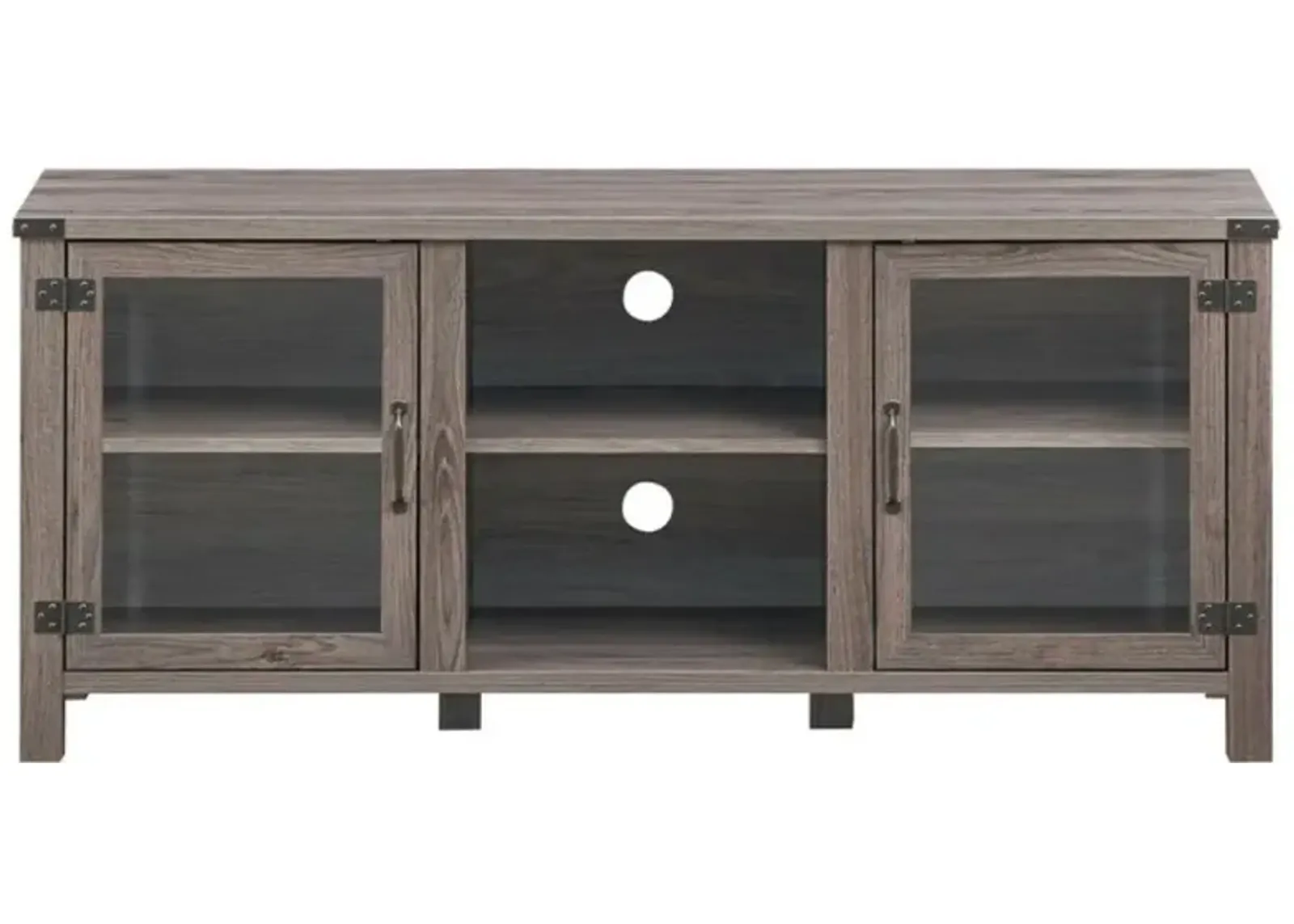 Hivvago TV Stand Entertainment Center for TVs up to 65 Inch with Storage Cabinets