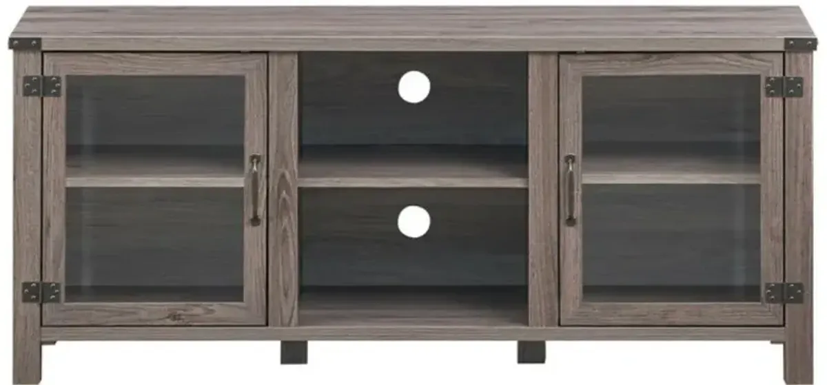 Hivvago TV Stand Entertainment Center for TVs up to 65 Inch with Storage Cabinets