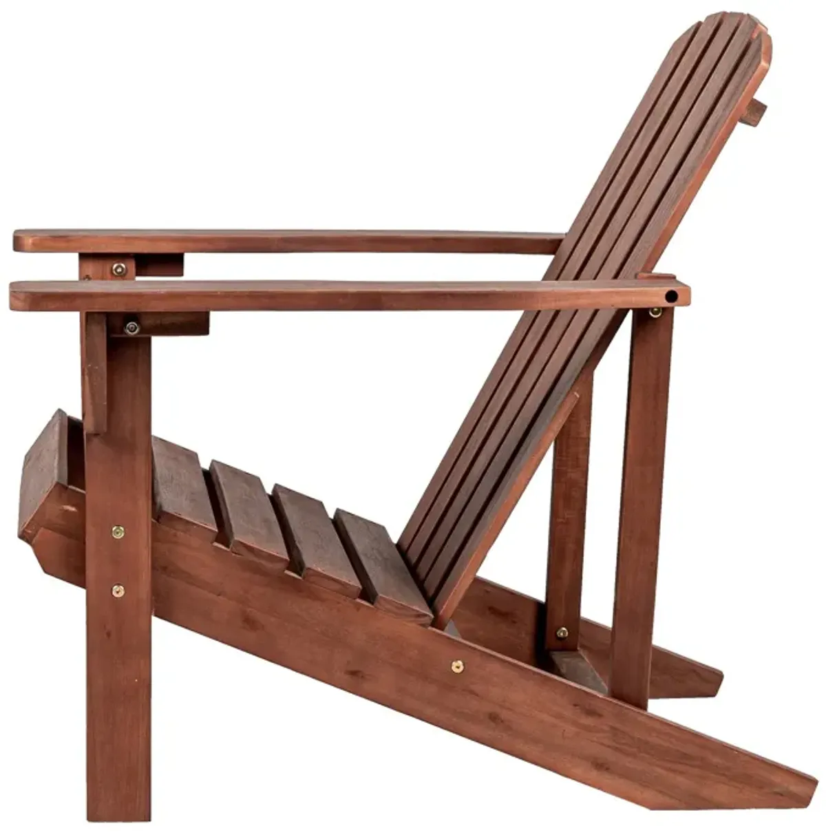 Westport Outdoor Patio Traditional Acacia Wood Adirondack Chair