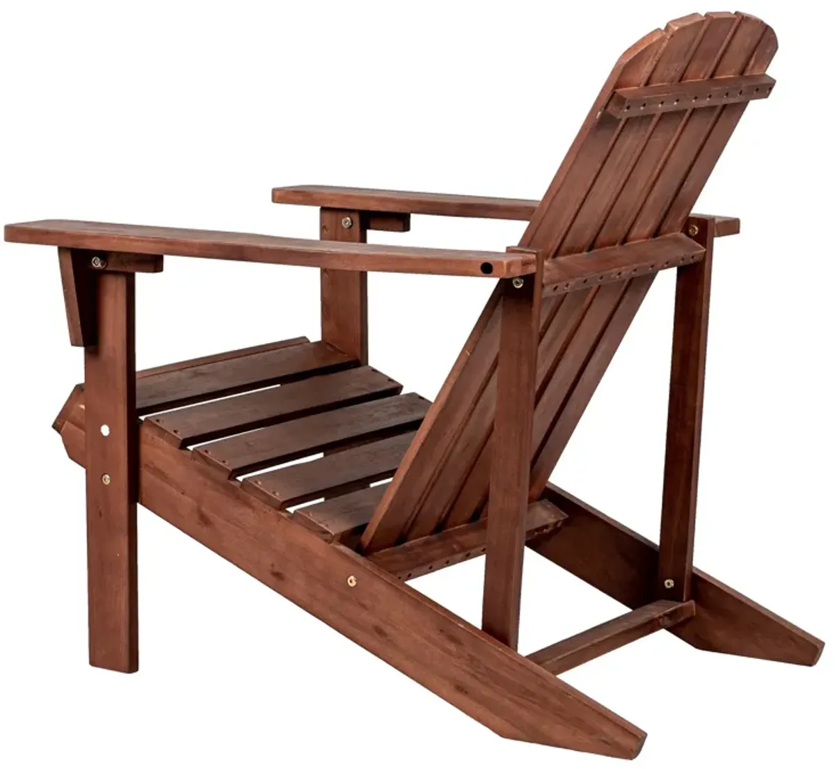 Westport Outdoor Patio Traditional Acacia Wood Adirondack Chair