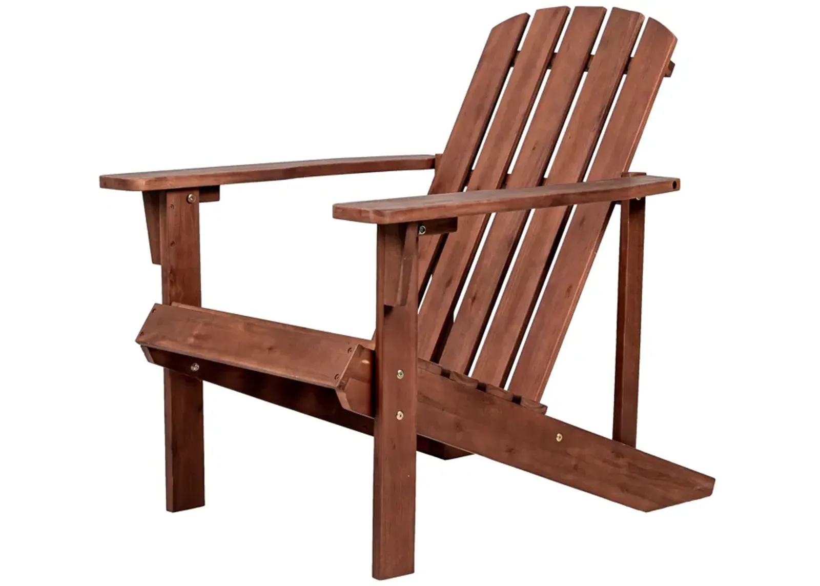 Westport Outdoor Patio Traditional Acacia Wood Adirondack Chair