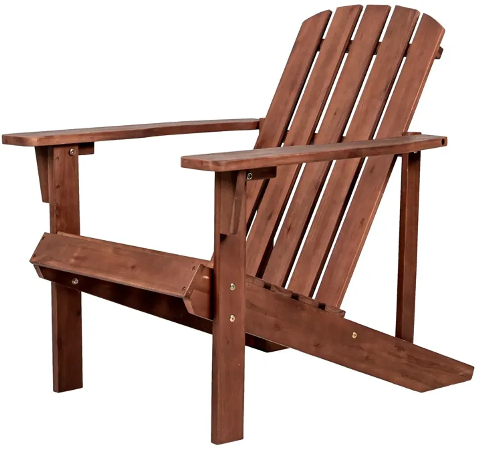 Westport Outdoor Patio Traditional Acacia Wood Adirondack Chair