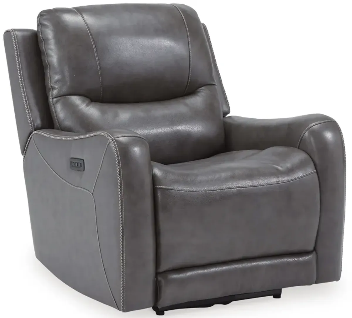 Galahad Smoke Power Recliner