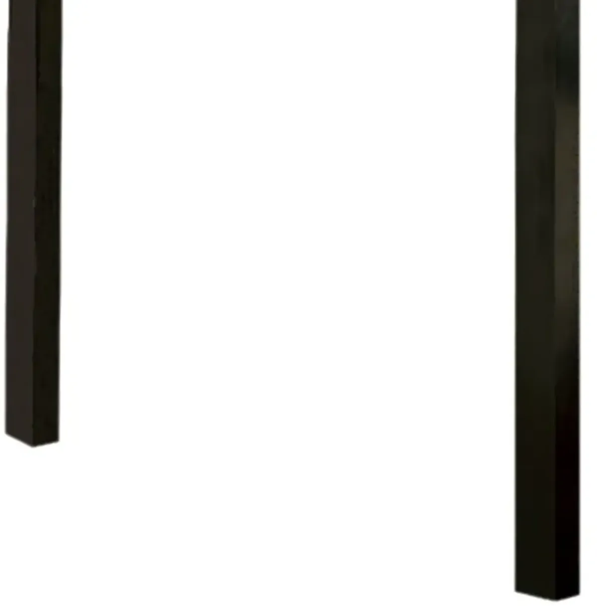 Colman Modern Dining Table In Black-Benzara