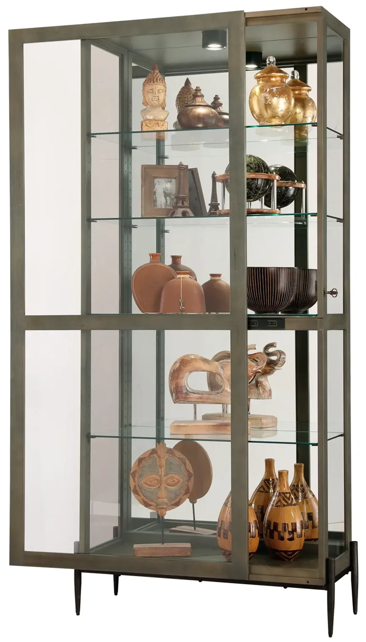 680691 Ansel II Curio Cabinet