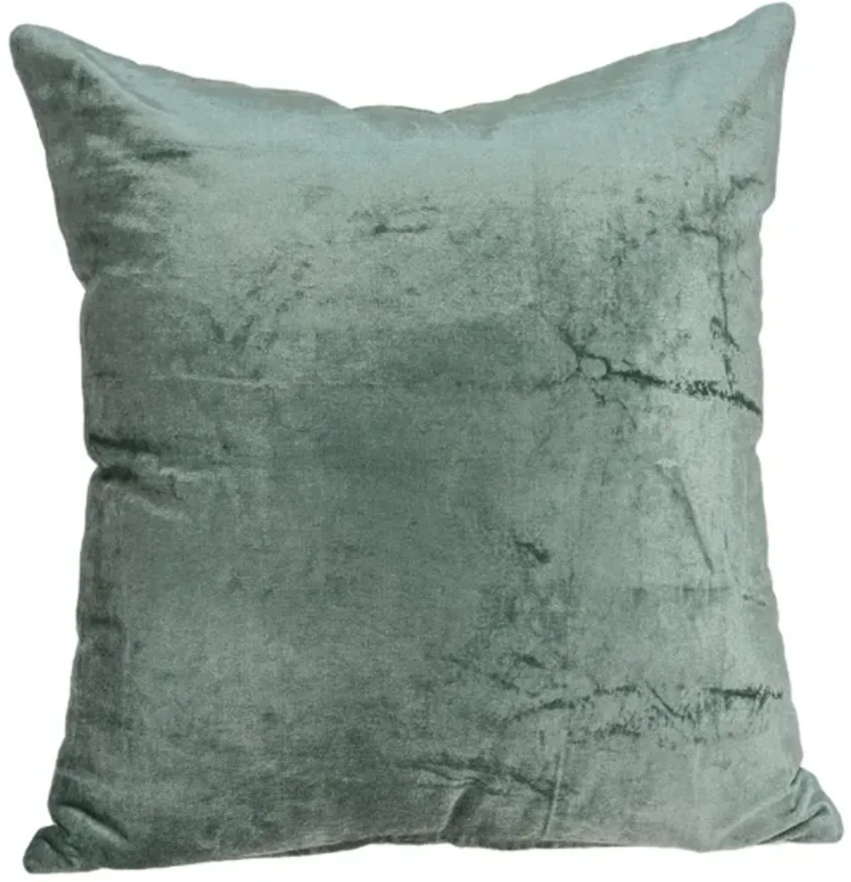 20" Sea Foam Cotton  Solid Throw Pillow