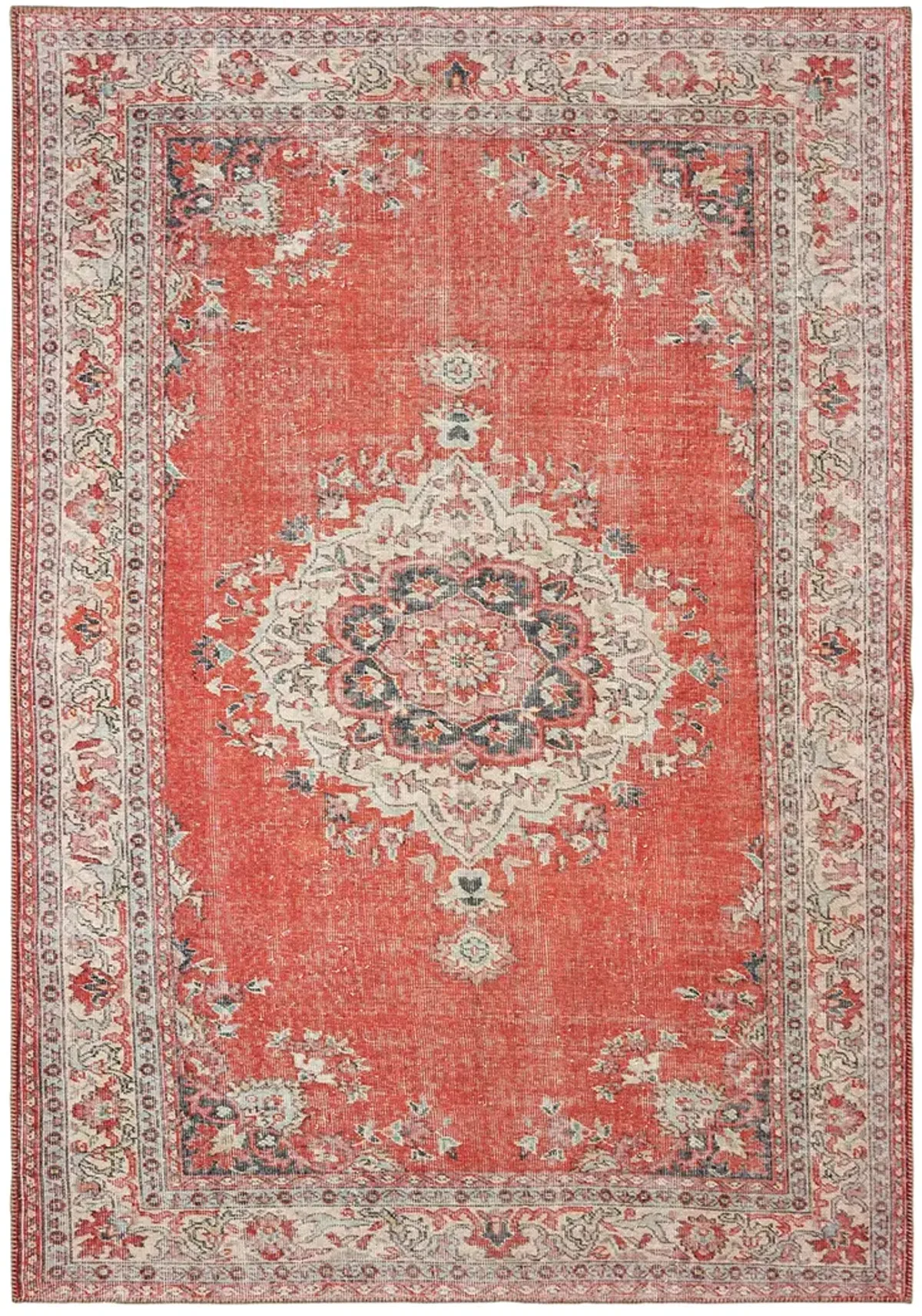 Sofia 5'3" x 7'6" Red Rug