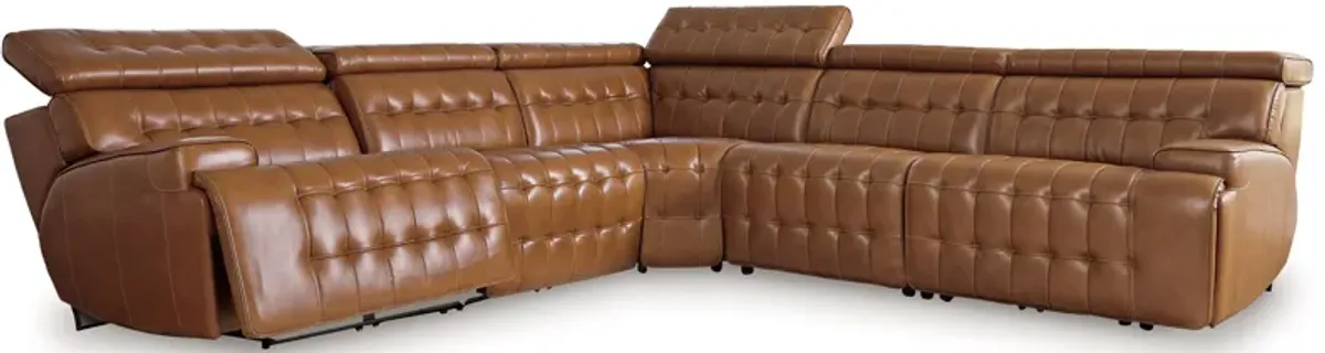 Temmpton 5-Piece Power Reclining Sectional