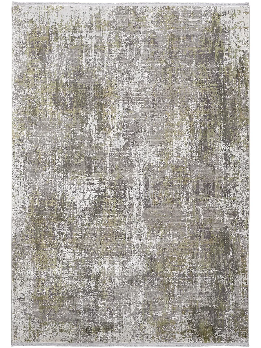 Cadiz 39FXF Green/Gray/Ivory 3'1" x 5' Rug