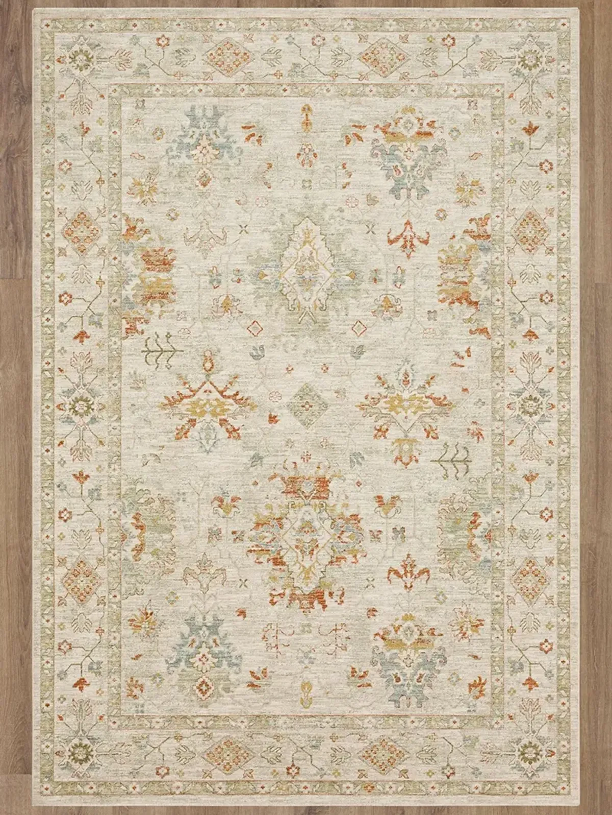 Adalia Tunceli Cream 5' X 7' 6" Rug