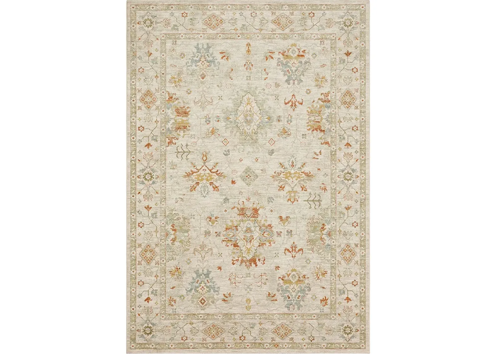 Adalia Tunceli Cream 5' X 7' 6" Rug