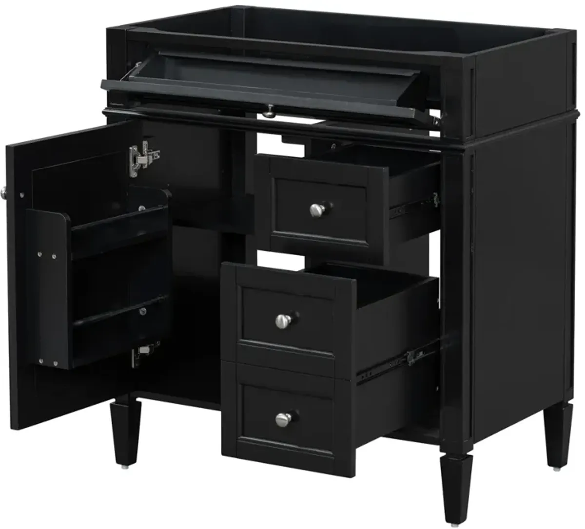 Streamdale Modern 30" Vanity Cabinet with Storage