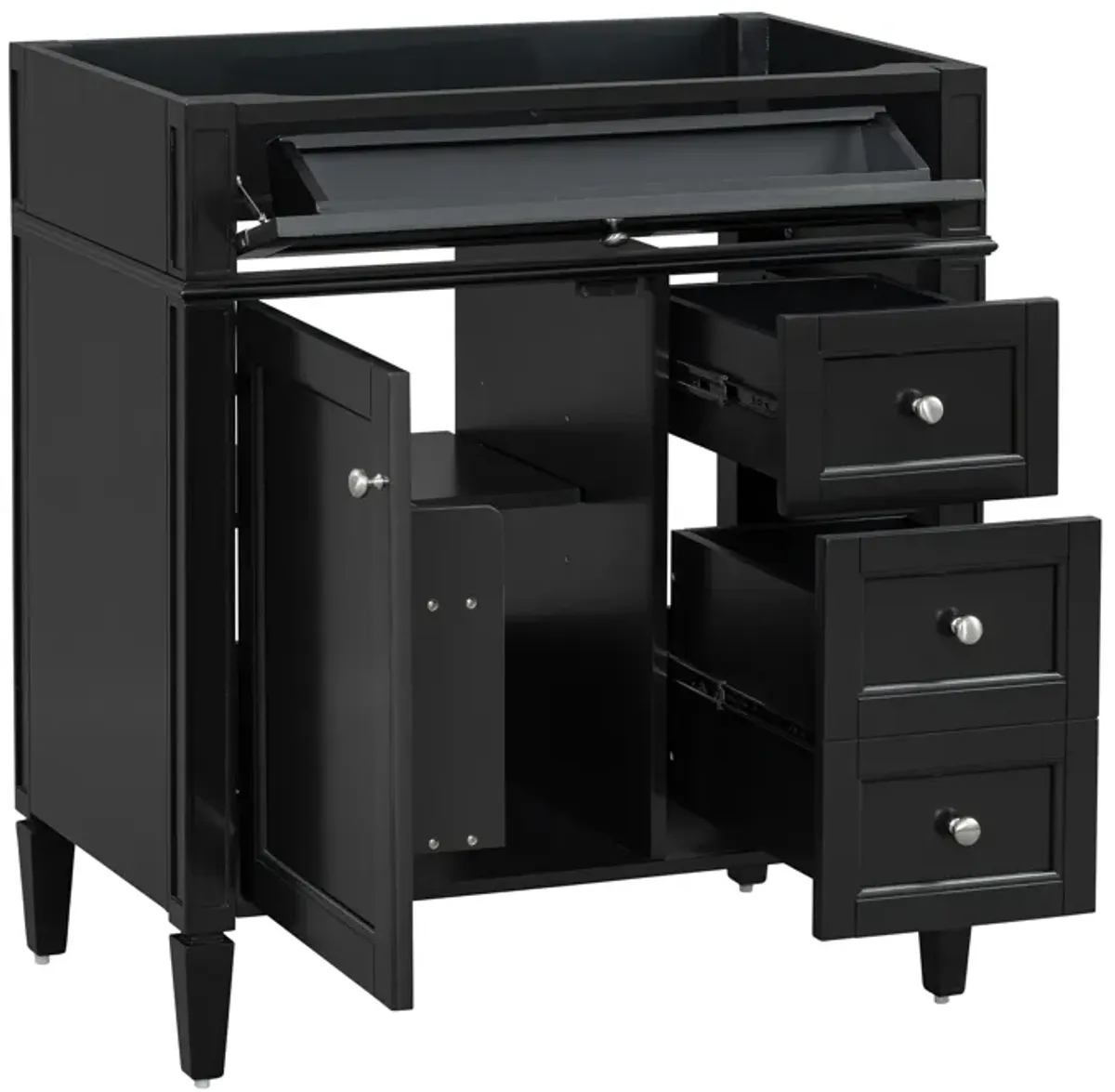 Streamdale Modern 30" Vanity Cabinet with Storage