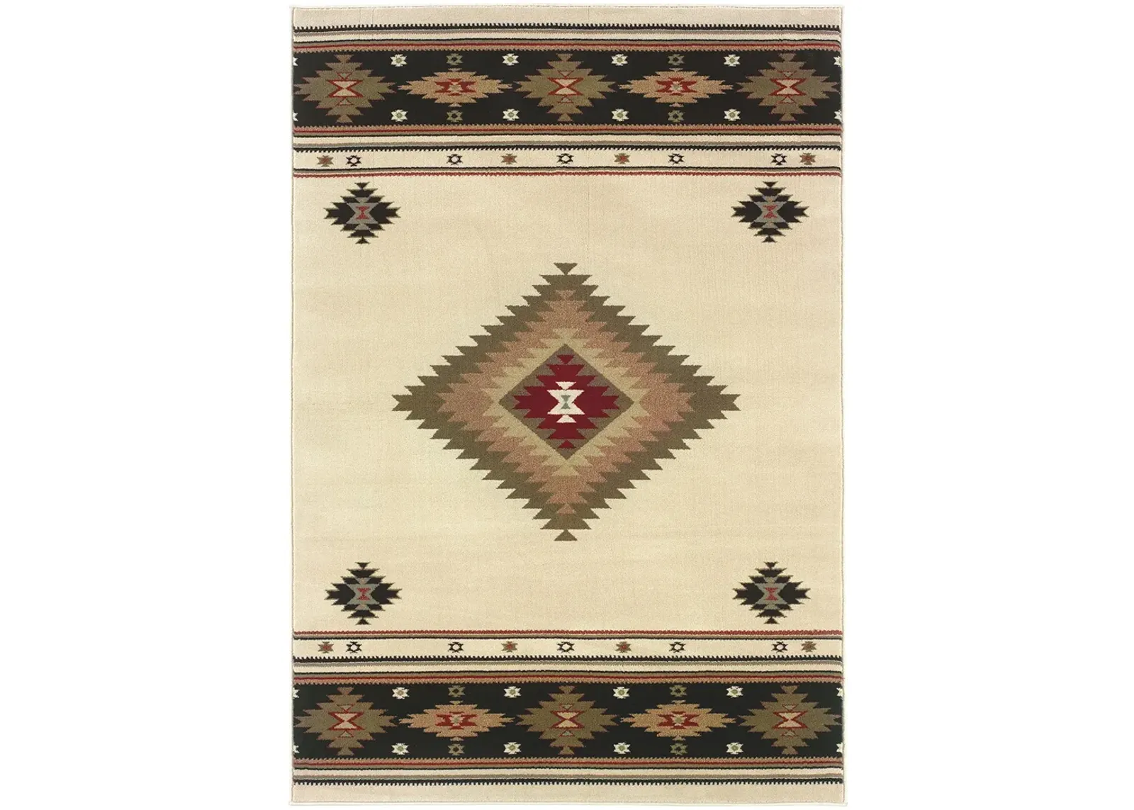 Hudson 7'8" Beige Rug