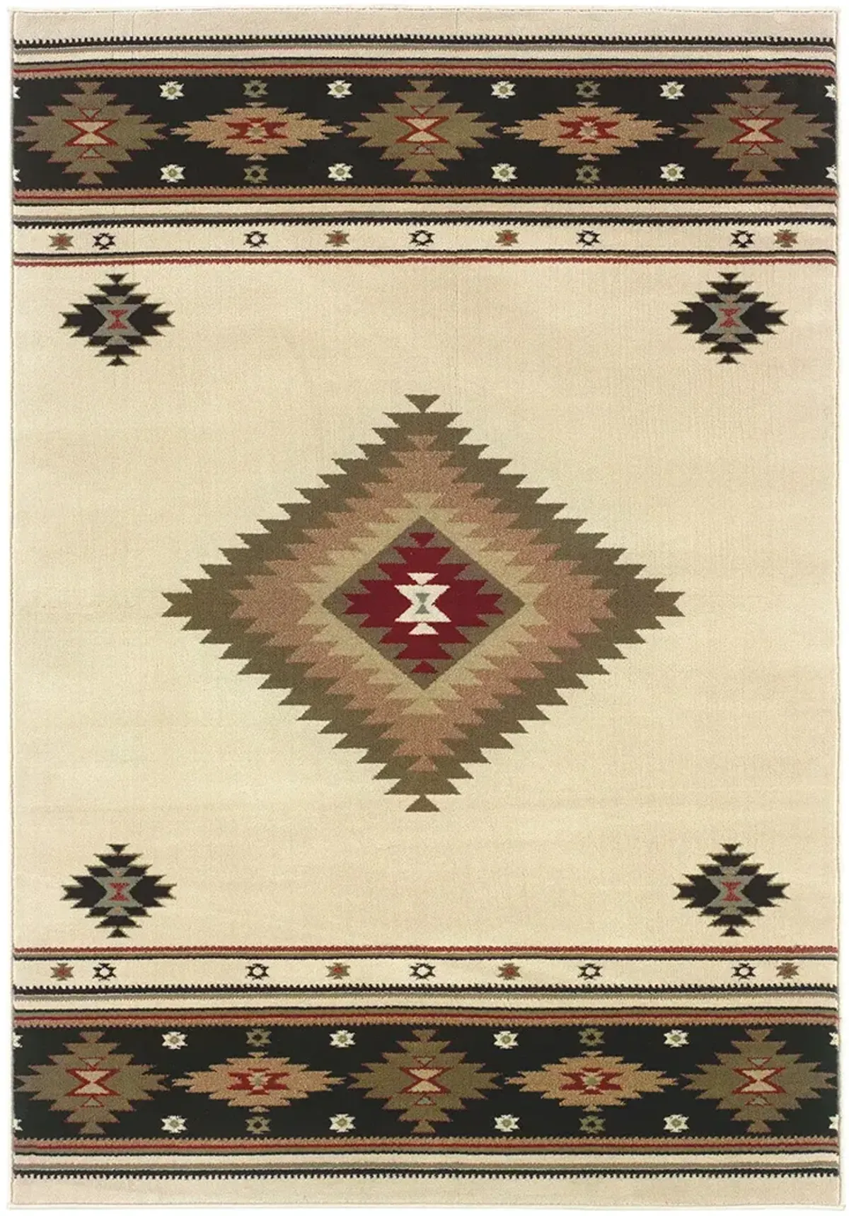 Hudson 7'8" Beige Rug