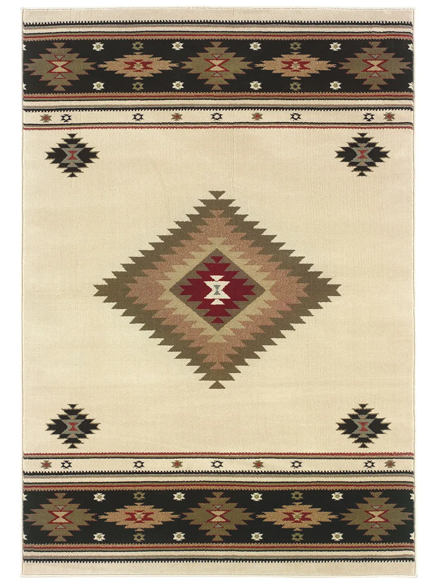 Hudson 7'8" Beige Rug