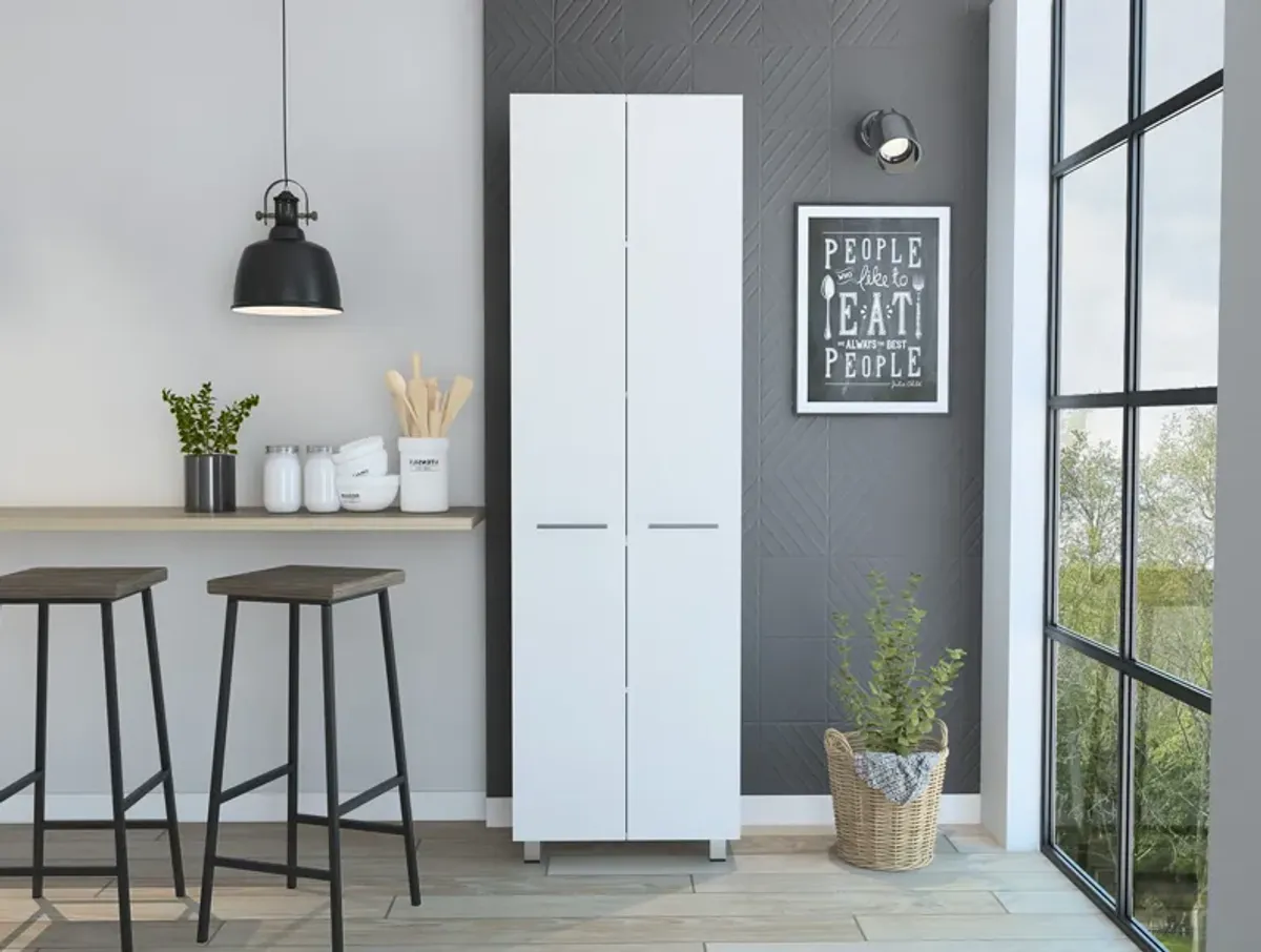 Pantry Cabinet Phoenix, Kitchen, White