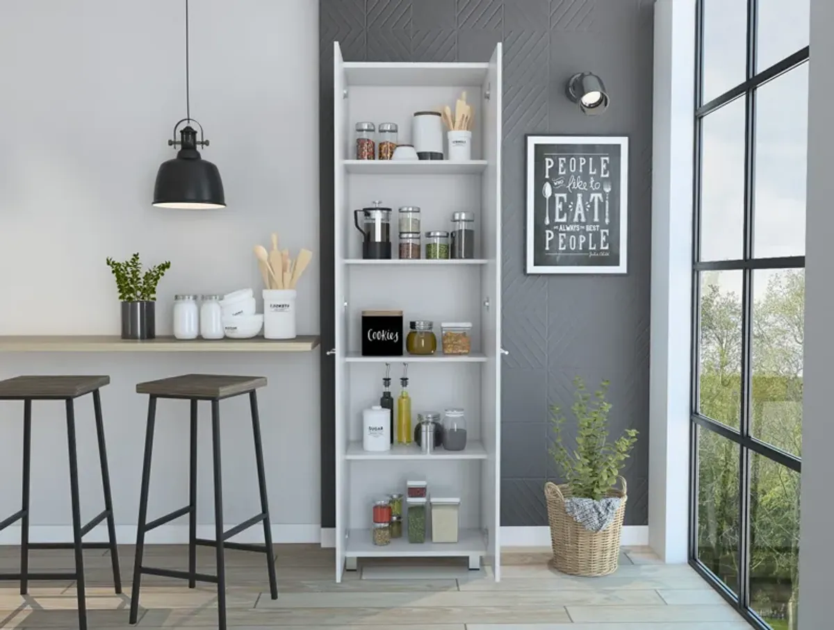 Pantry Cabinet Phoenix, Kitchen, White