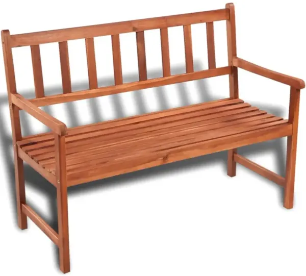 vidaXL Garden Bench 47.2 Solid Acacia Wood