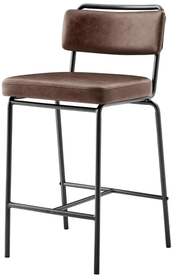 Zander PU Counter Stool, (Set of 4)