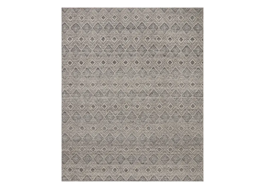 Raven RAV-02 Taupe / Gray 9''3" x 13' Rug by