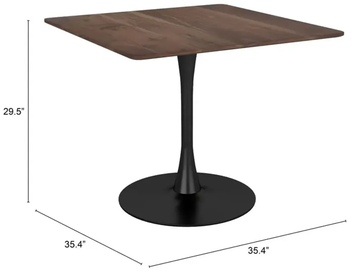 Belen Kox Rustic Square Dining Table, Belen Kox