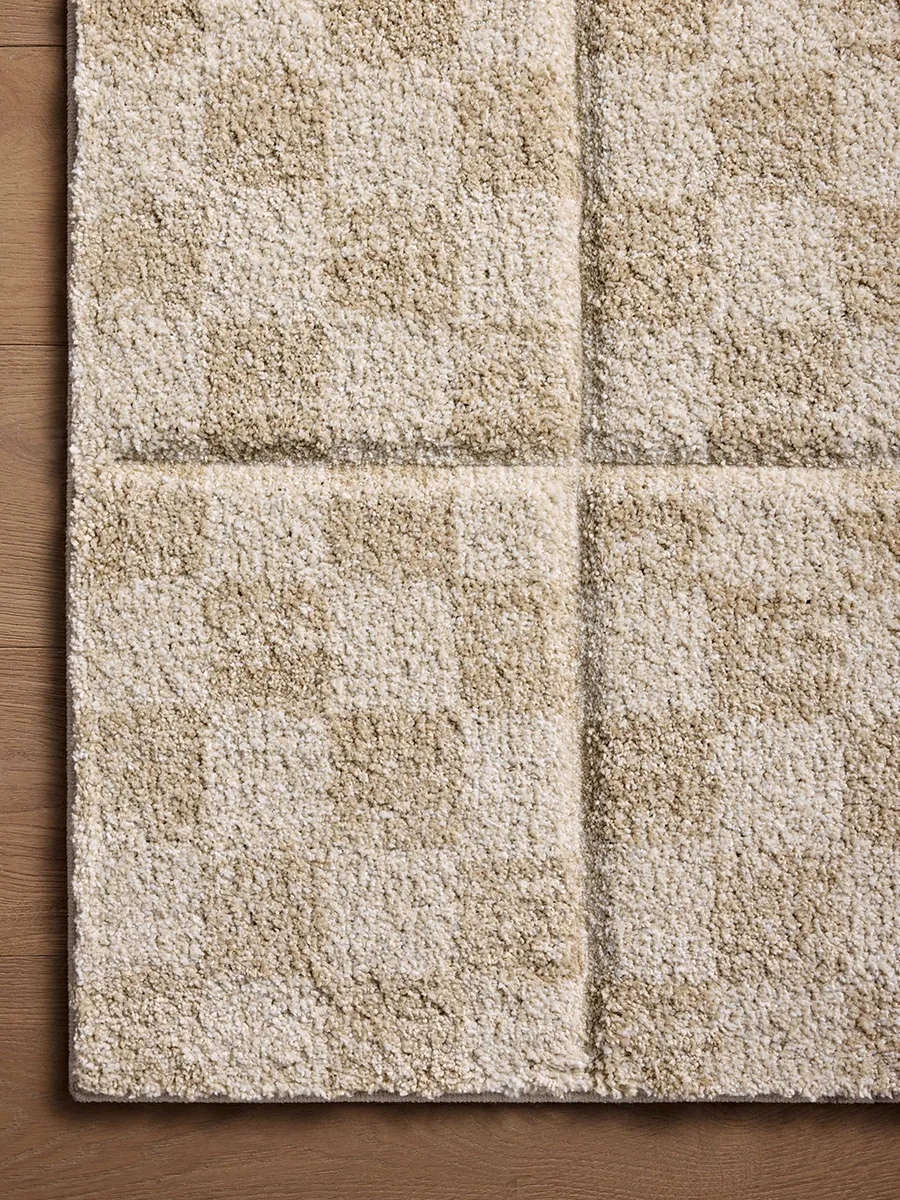 Silas SLA-01 Oatmeal / Sand 9''3" x 13' Rug by