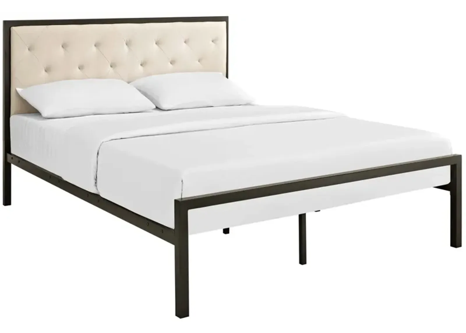 Modway - Mia Queen Fabric Bed