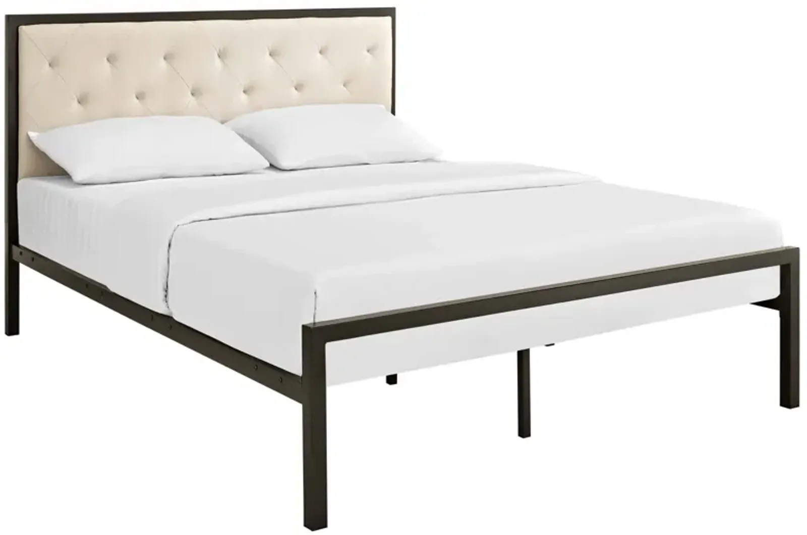 Modway - Mia Queen Fabric Bed