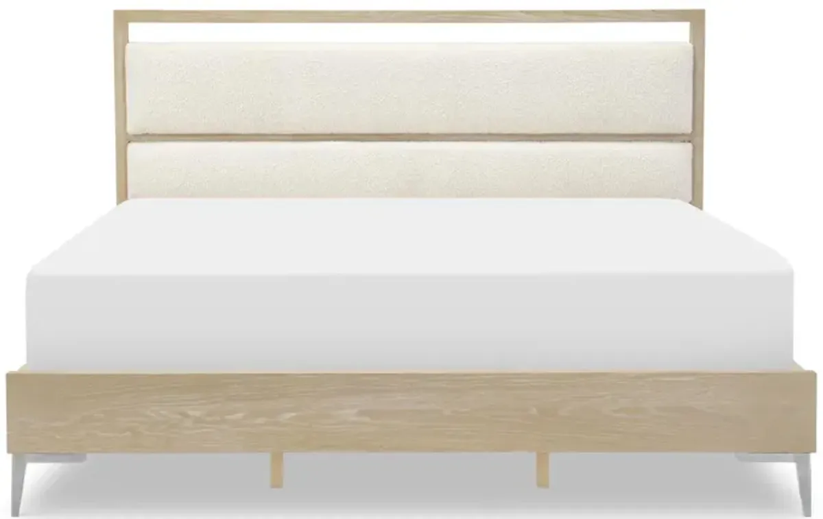 Biscayne Upholstered Queen Panel Bed