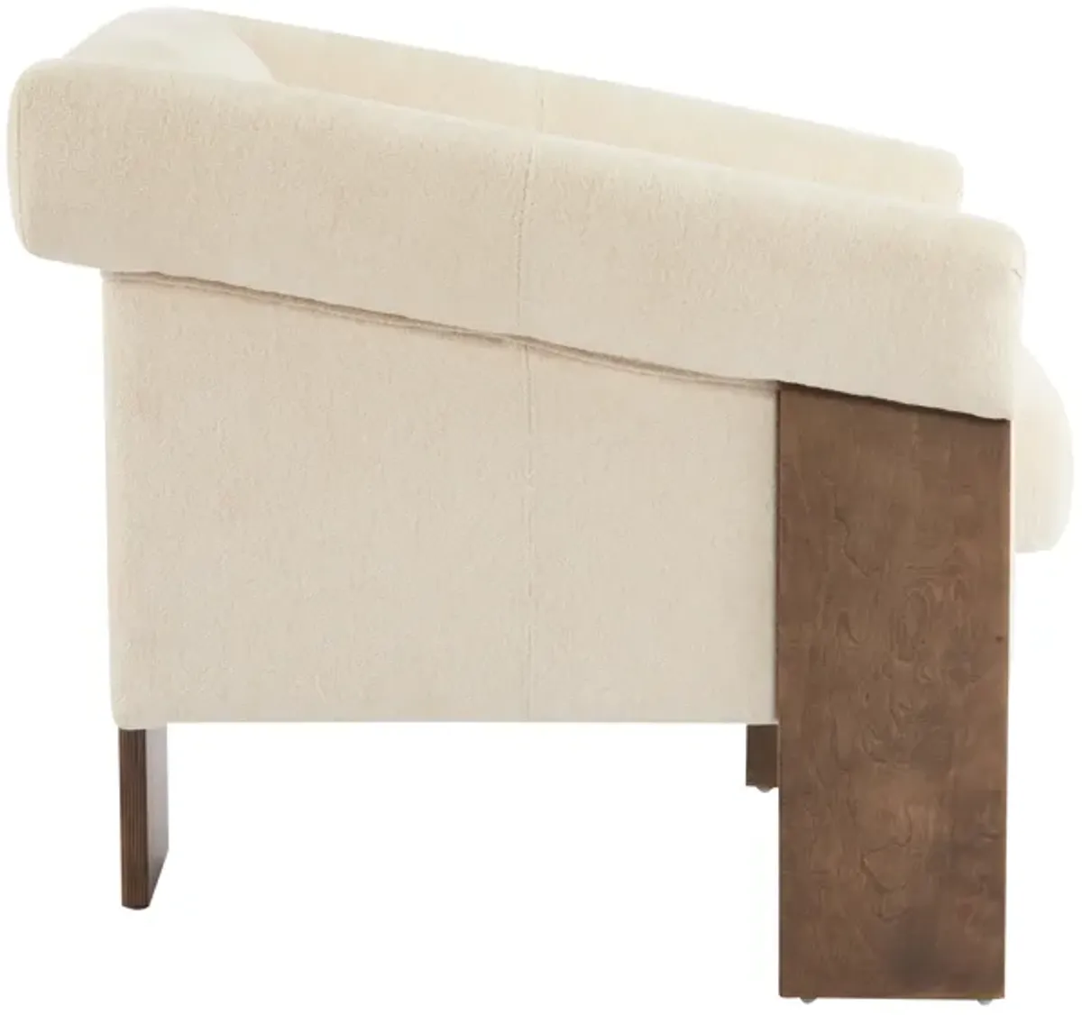 Merax Mid-Century Modern Fabric Home Accent Chair