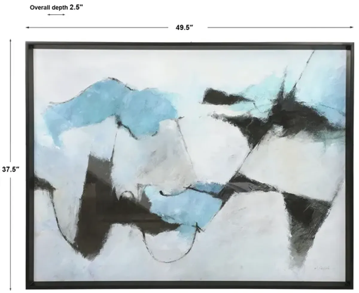 Winter Crop Abstract Print