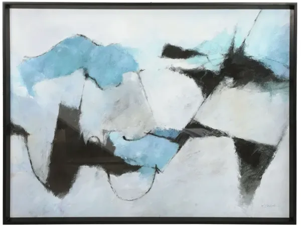 Winter Crop Abstract Print