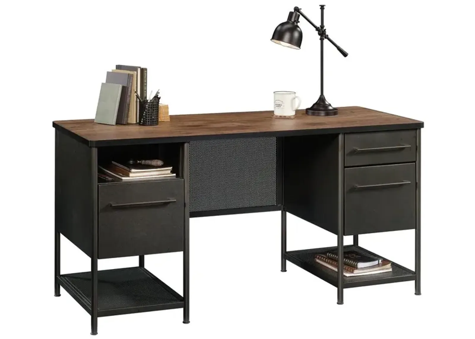 Sauder Boulevard Cafe Executive Desk Vo