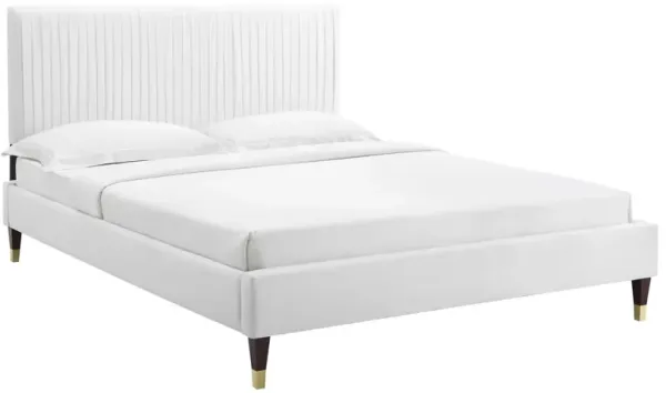 Modway - Peyton Performance Velvet Queen Platform Bed