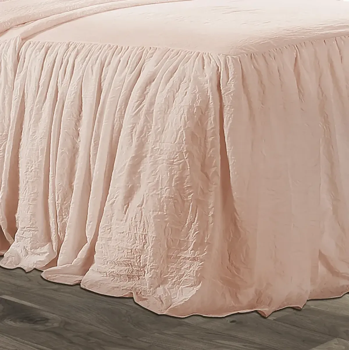 Ruffle Skirt Bedspread 3Pc Set