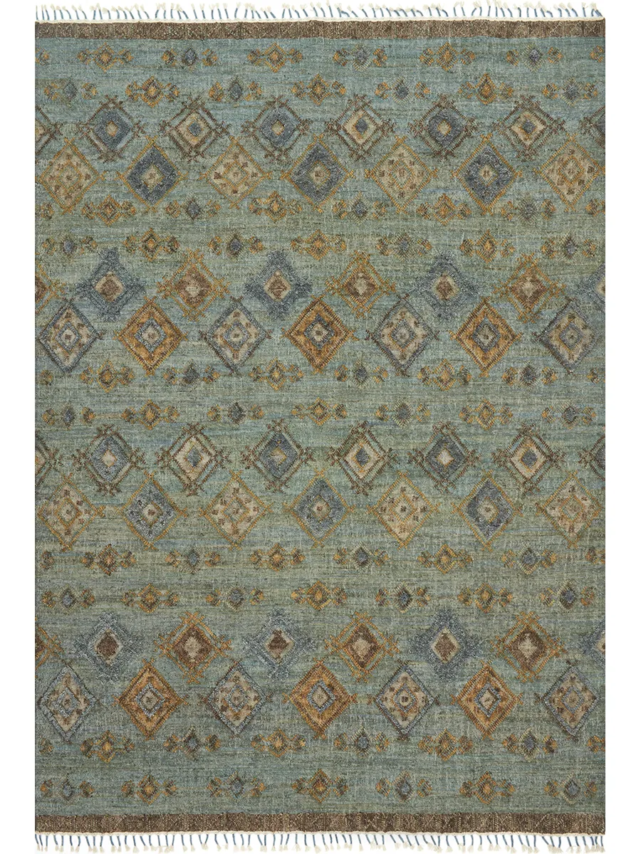 Owen OW04 Sea/Blue 5' x 7'6" Rug