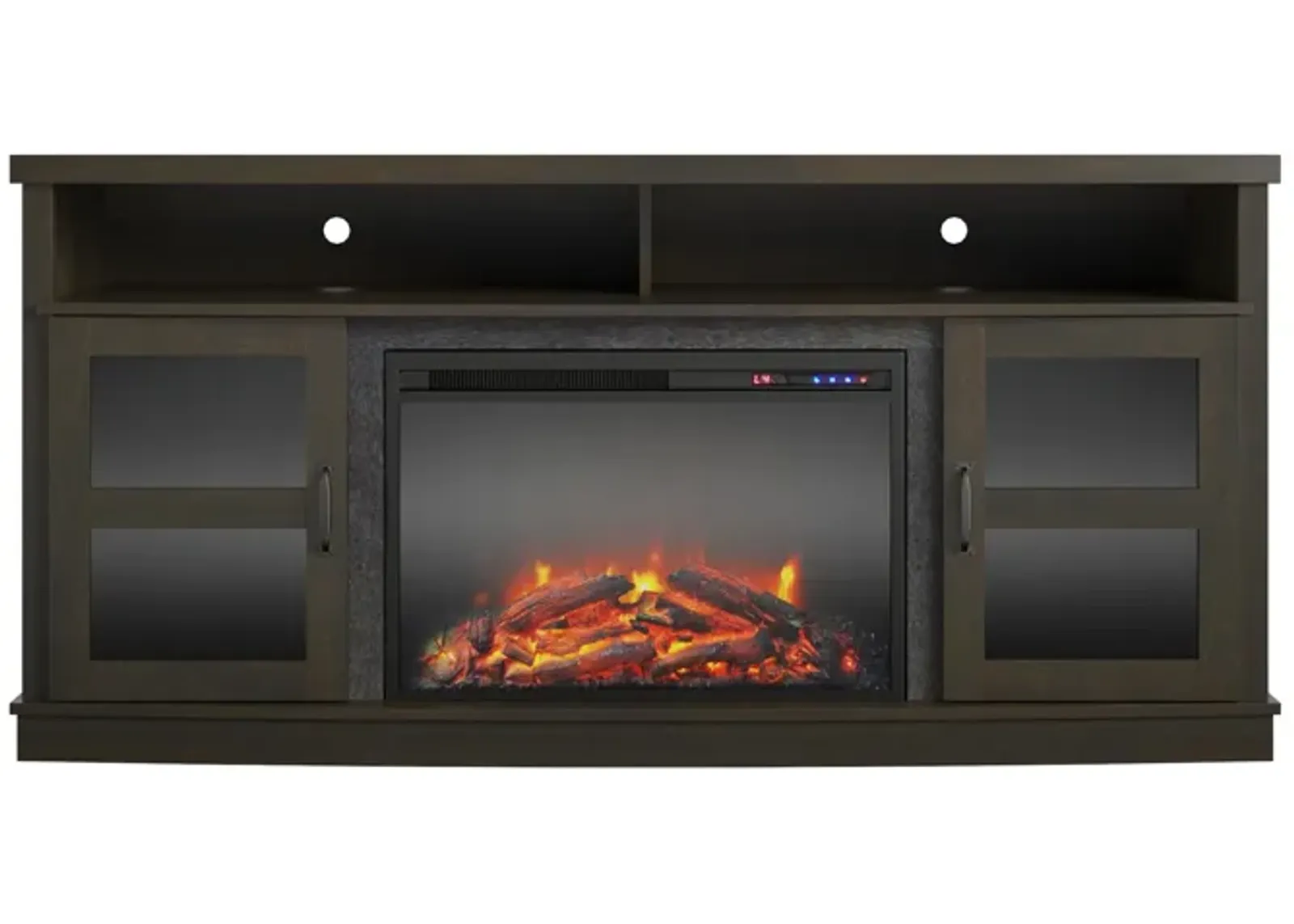 Ayden Park Fireplace Space Heater TV Stand for TVs up to 65"