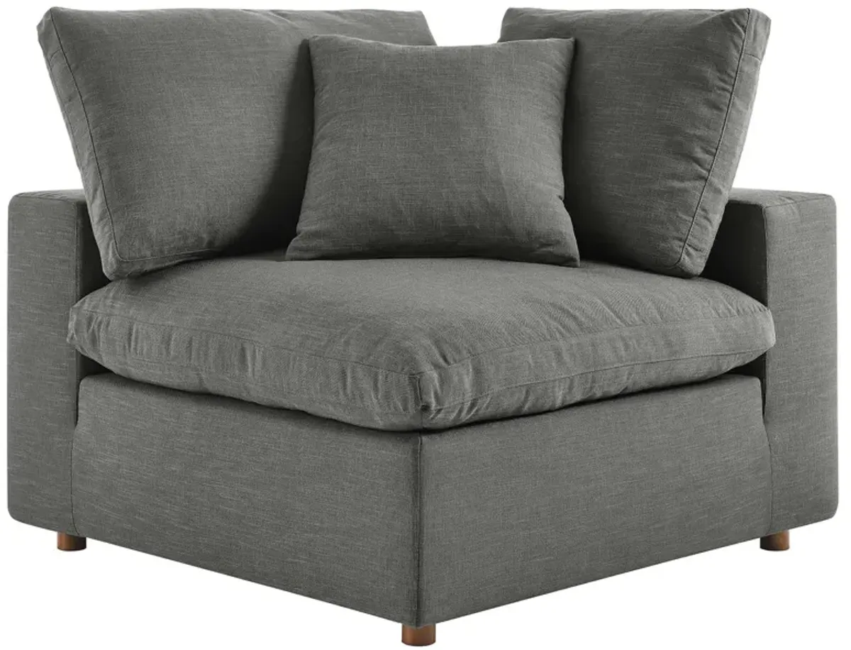 Commix Down Filled Overstuffed 4 Piece Sectional Sofa Set