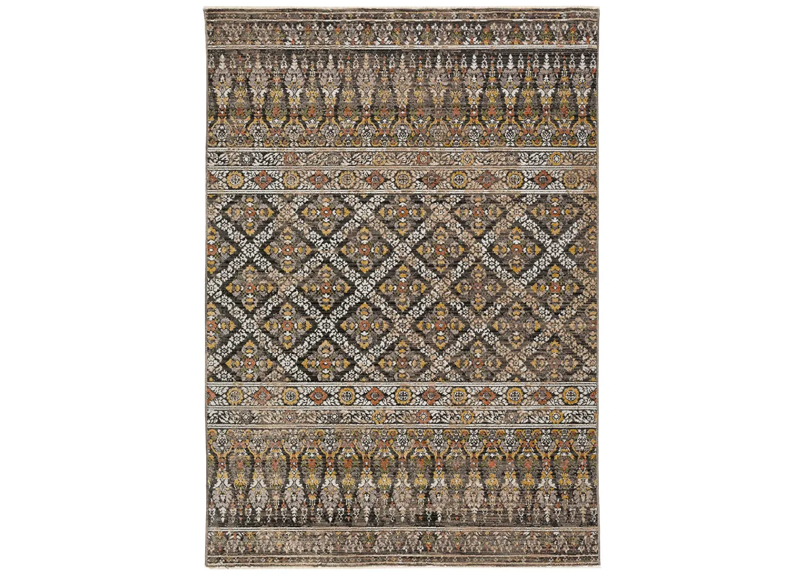 Odessa OD4 Charcoal 3' x 5' Rug