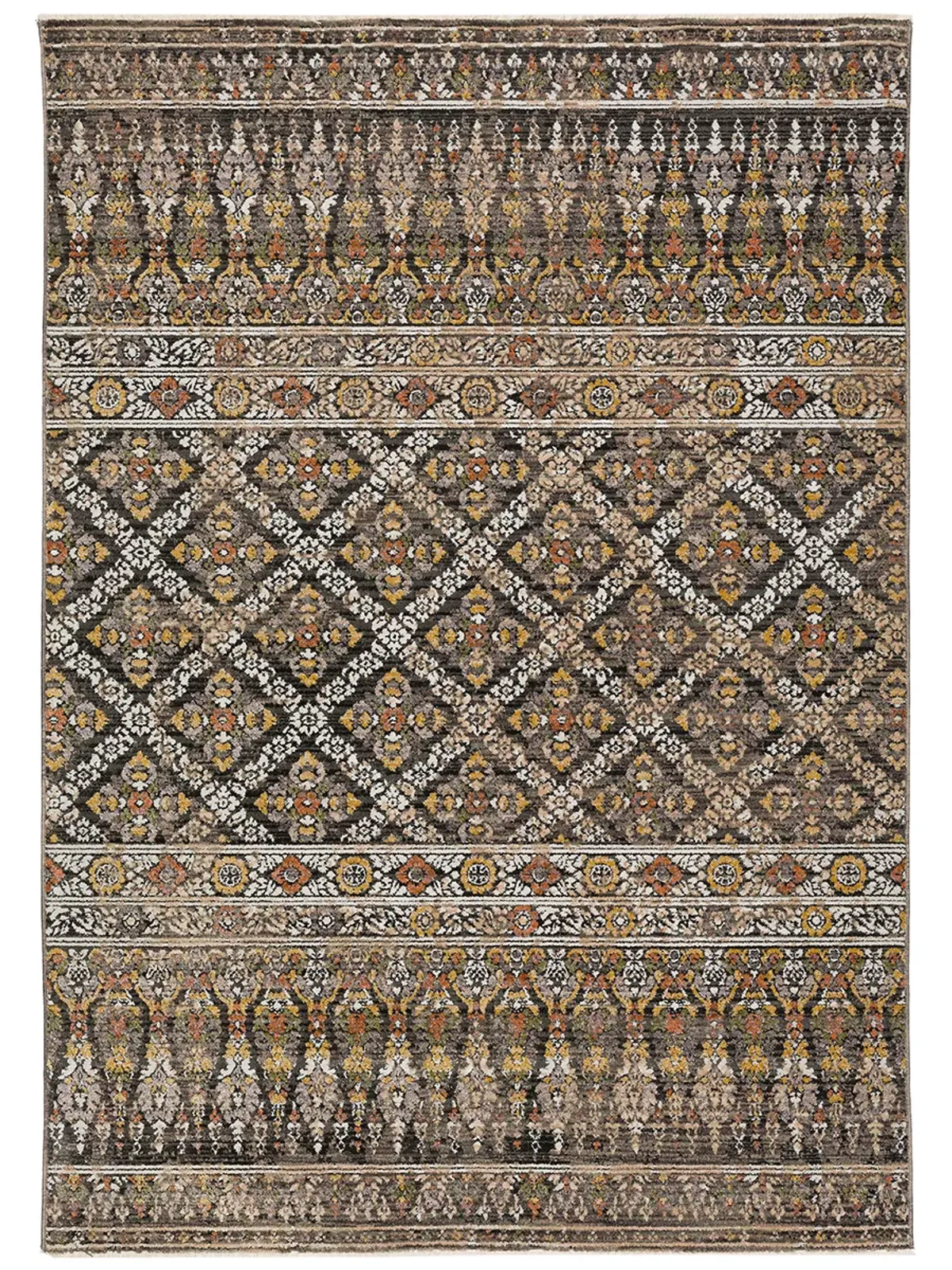 Odessa OD4 Charcoal 3' x 5' Rug