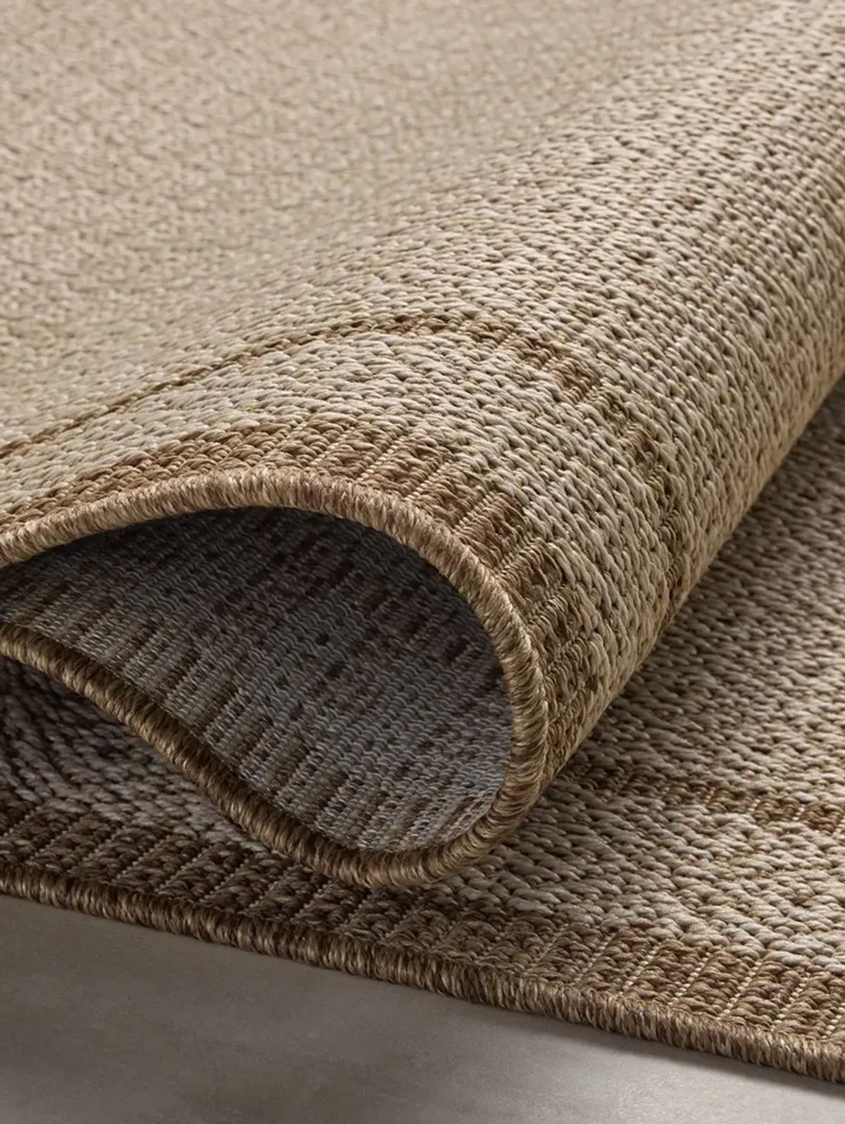 Merrick MER-05 Chestnut / Oatmeal 7''6" x 10' Rug by Loloi II