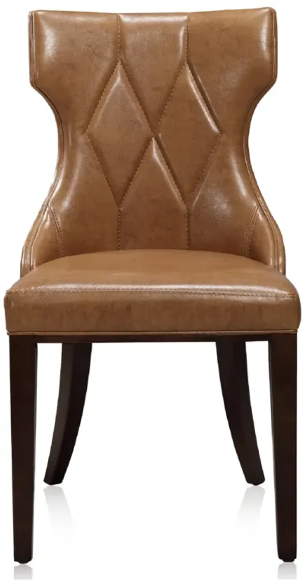 Reine Brown Dining Chairs (Set of 2)