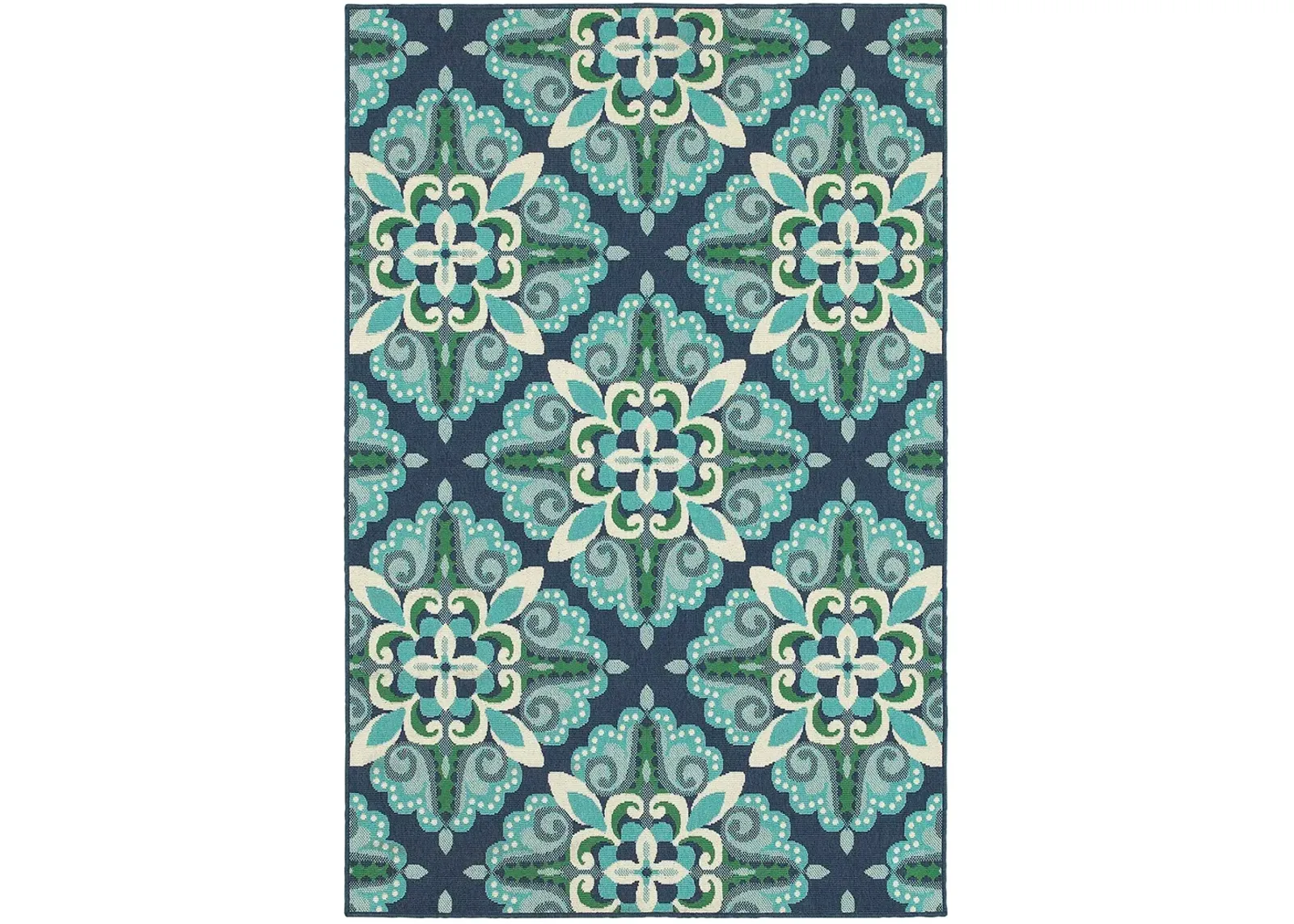 Meridian 7'10" Blue Rug