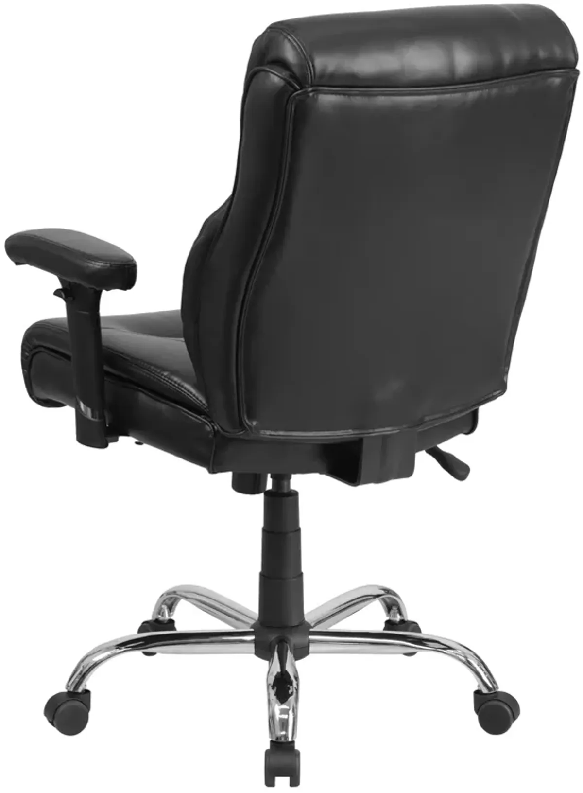 HERCULES Series Big & Tall 400 lb. Rated Fabric Ergonomic Task Office Chair with Line Stitching and Adjustable Arms