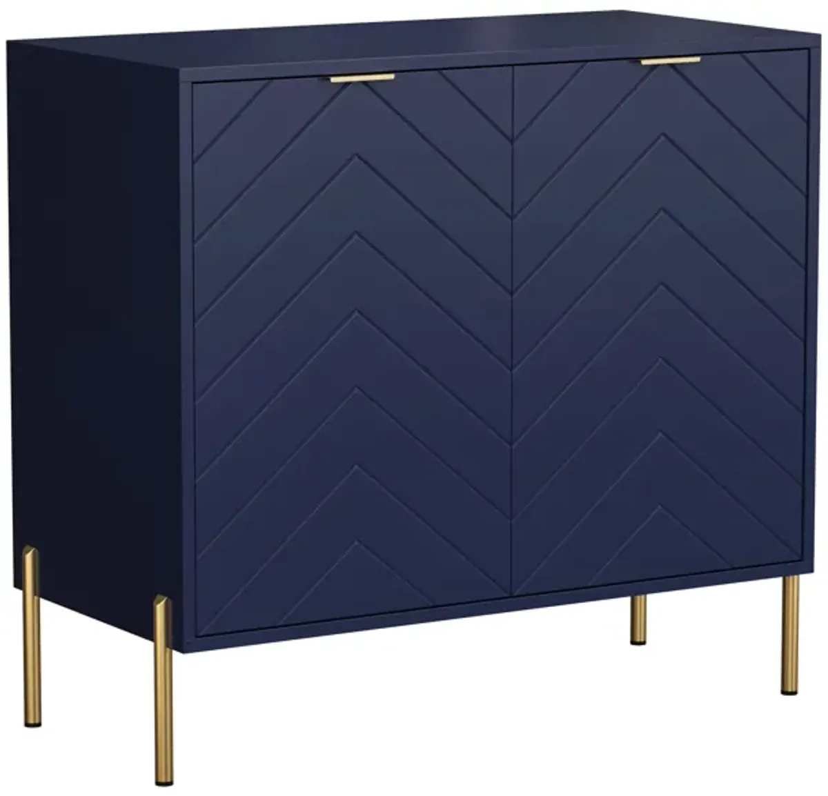 2-Door Accent Cabinet Storage Cabinet